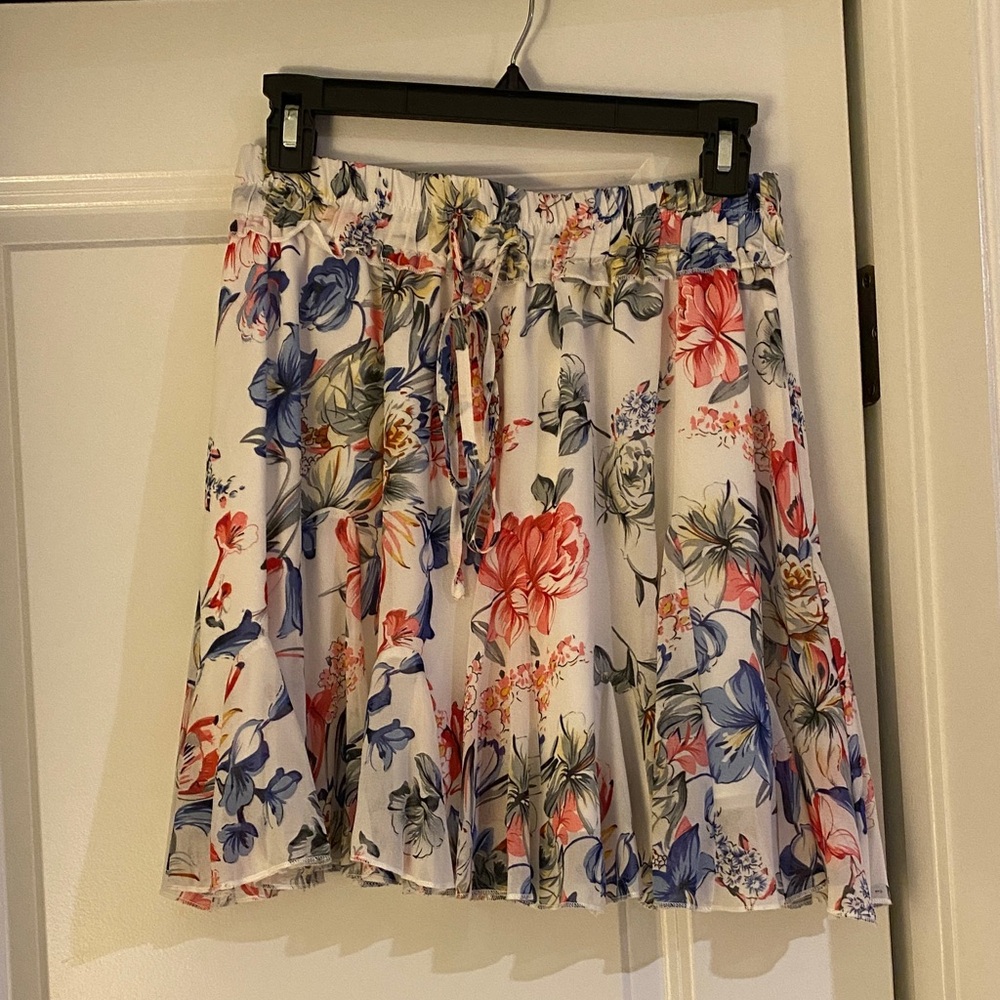 Floral Print Women's Skirt